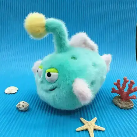 Very precious, soft and fragrant, green lanternfish, magnetic fridge magnet, plush doll, toy table companion doll, cute and fun, ideal for gifting, magnetic plush doll, switch decoration, home cute wall-mounted style Very precious, soft and fragrant, green lanternfish, magnetic fridge magnet, plush doll, toy table companion doll, cute and fun, ideal for gifting, magnetic plush doll, switch decoration, home cute wall-mounted style